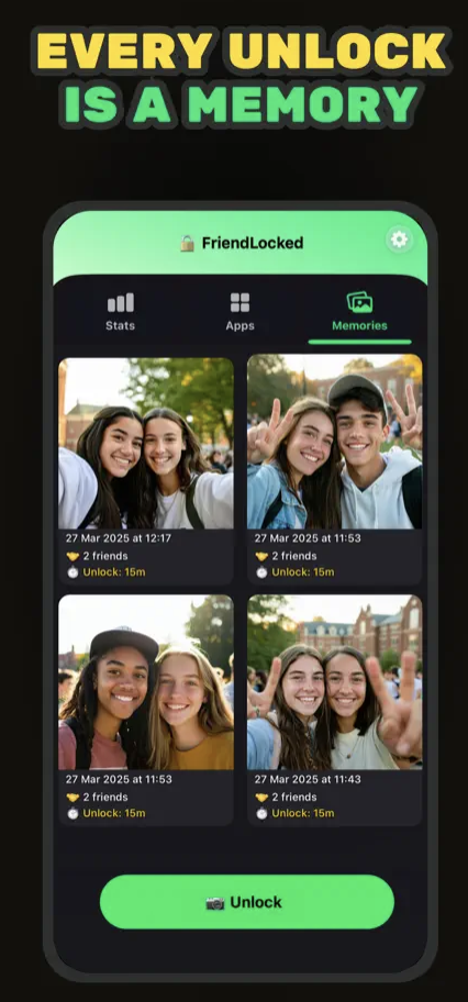 Friendlock App - Secure Social Connections