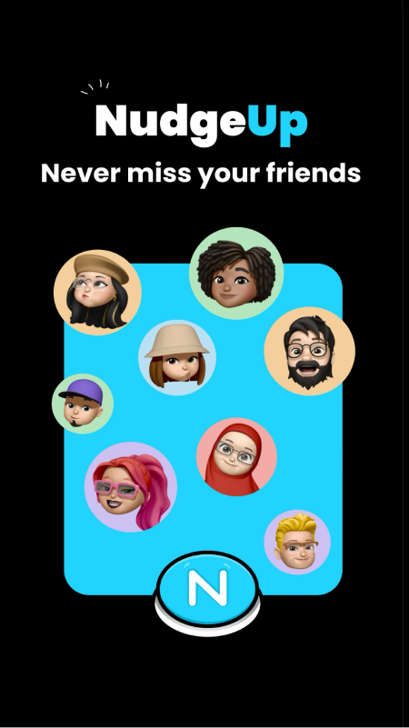 NudgeUp App - Photo-chat Application for Best Friends